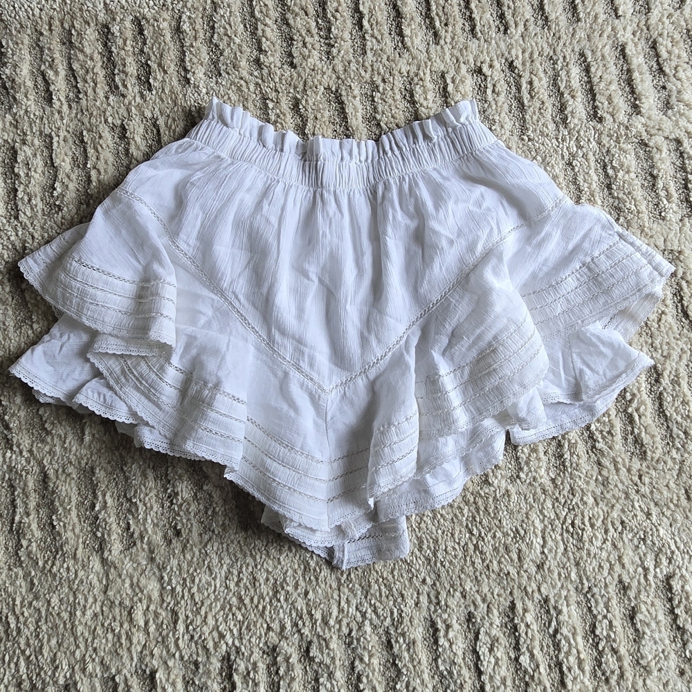 aerie White Rock N Ruffle Skort - Picture 4 of 8